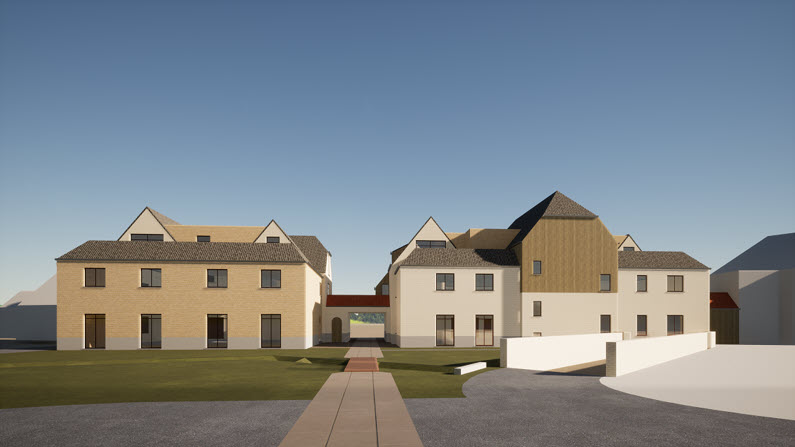 Beeldimpressie achterzijde