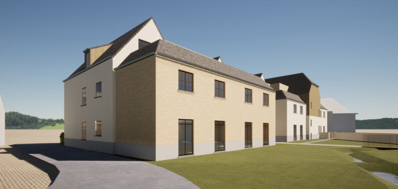 Beeldimpressie achterzijde